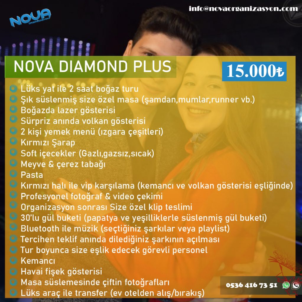15 novadiamondplus 1022x1024 - Romantik Akşam Yemeği