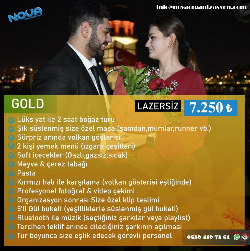 9 gold 1022x1024 - Romantik Akşam Yemeği